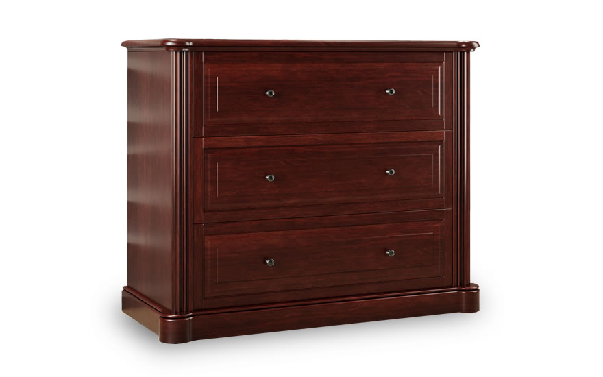 Комод Шопен 3 шухляди Ясень