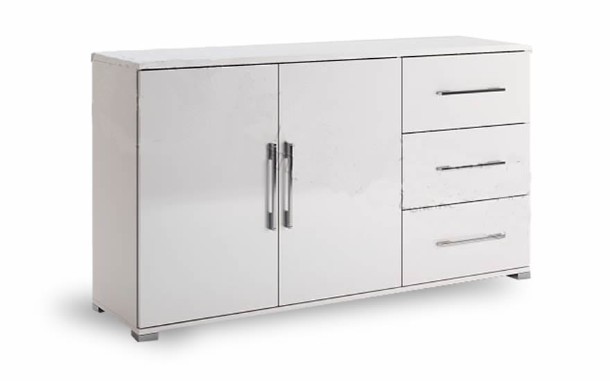 Комод Фемели 3 ящика 2 дверцы