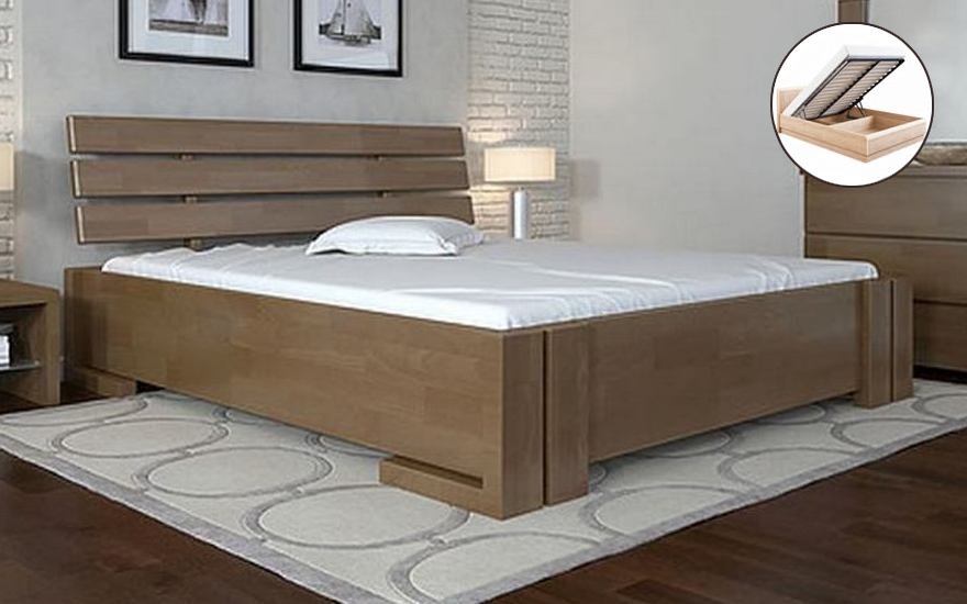 Ліжко Доміно з механізмом Сосна