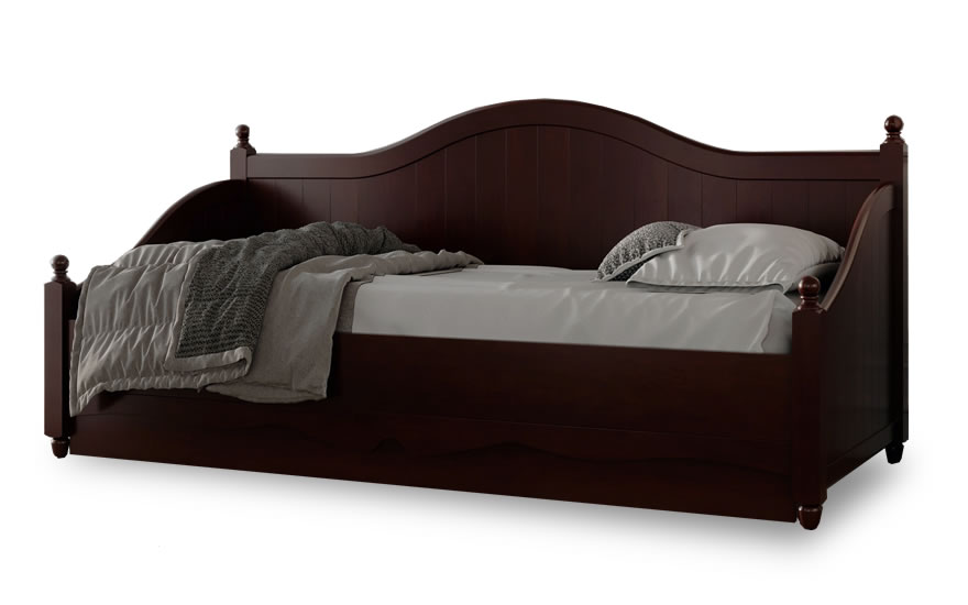 Кровать Прованс с ящиком Ольха