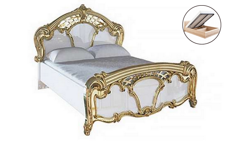 Ліжко Єва 180 см підйомне, з каркасом