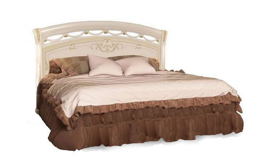 Ліжко Роселла 160 см без каркаса, Радіка Беж