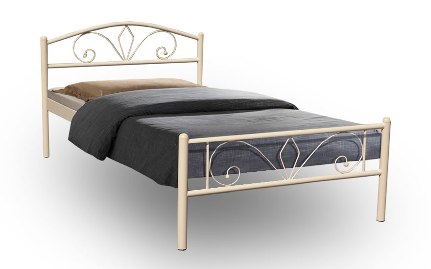 Ліжко Релакс металеве односпальне