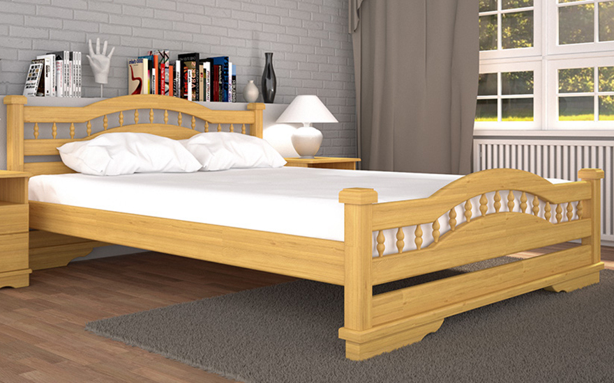 Кровать Атлант-7 (дуб)