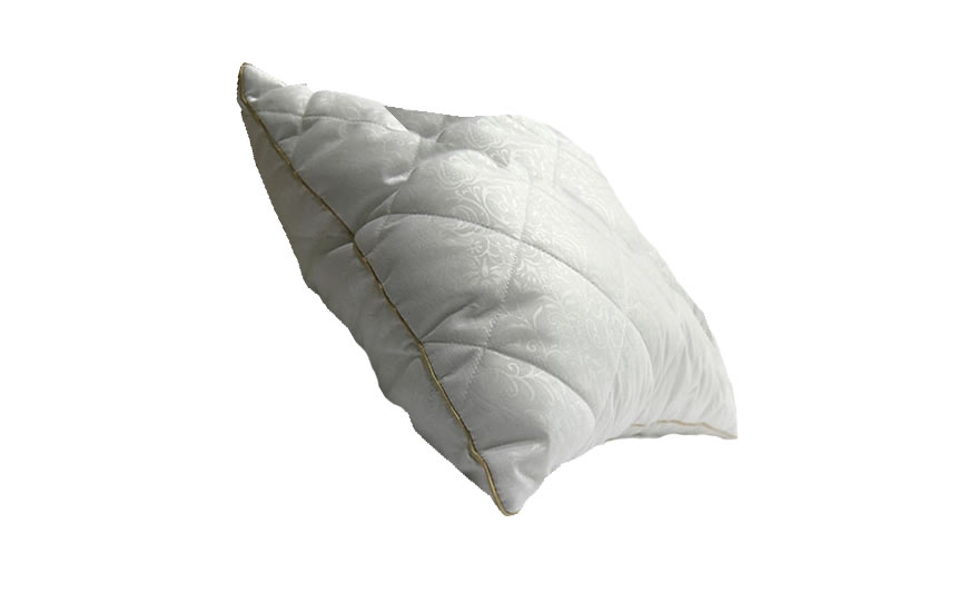 Подушка Софт з кантом, чохол сатин