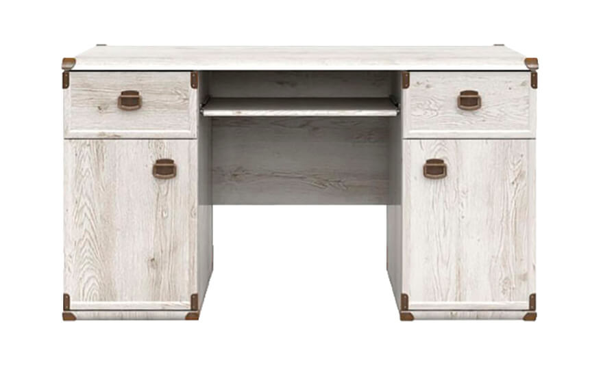 Письменный стол Индиана сосна 2D2S