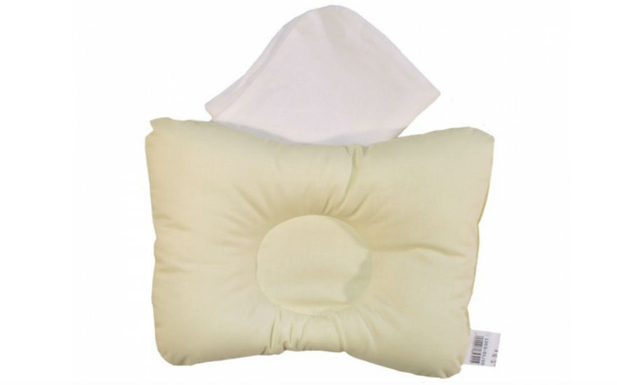 Подушка Метелик дитяча + наволочка (колір кремовий)