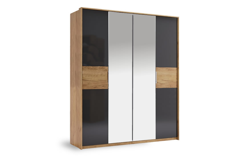 Шкаф Рамона 4-дверный с зеркалами