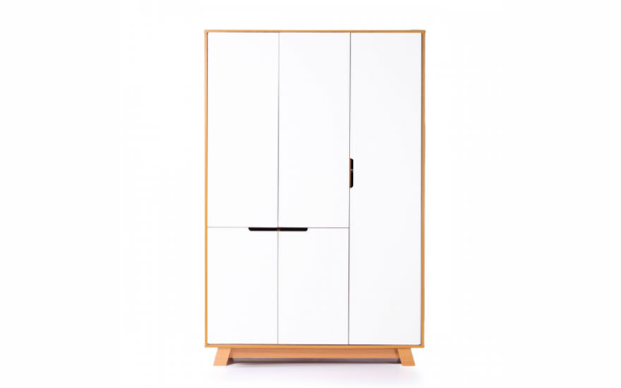 Шкаф Манхэттен 1200  (бело-буковый)