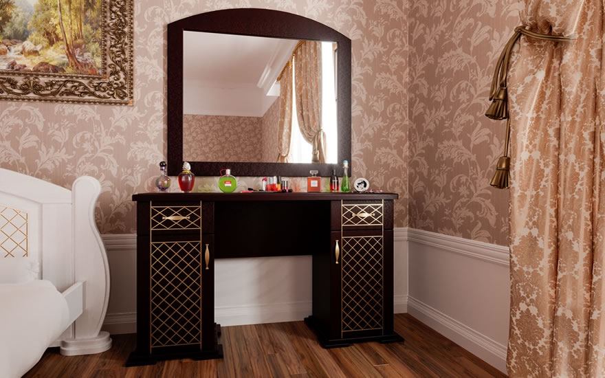 Туалетний столик Женева дубовий шпон