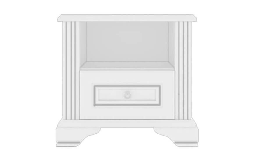Тумба приліжкова Вайт 1S