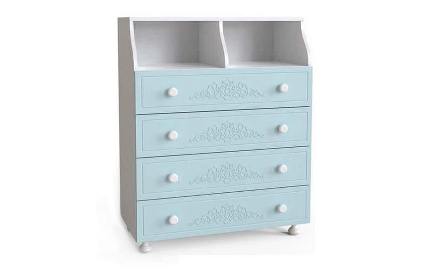 Комод Amelie 80, блакитна лагуна