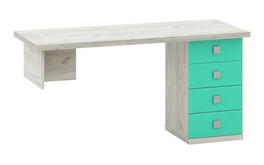 Письмовий стіл Сіті 4ш, МДФ С02