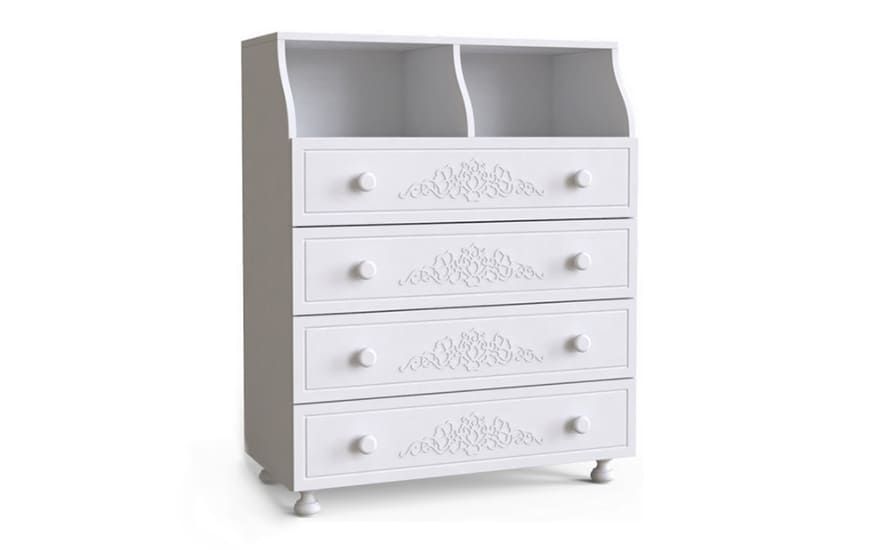 Комод Amelie 80, білий супермат