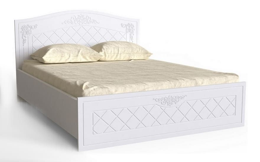 Кровать Amelie, белый супермат