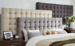 Ліжка з мякою спинкою